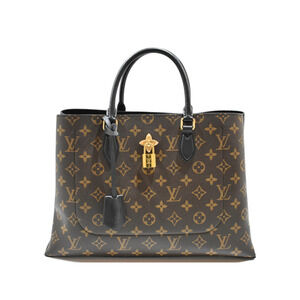 LOUIS VUITTON Flower Tote Monogram Canvas Bag Handbag
